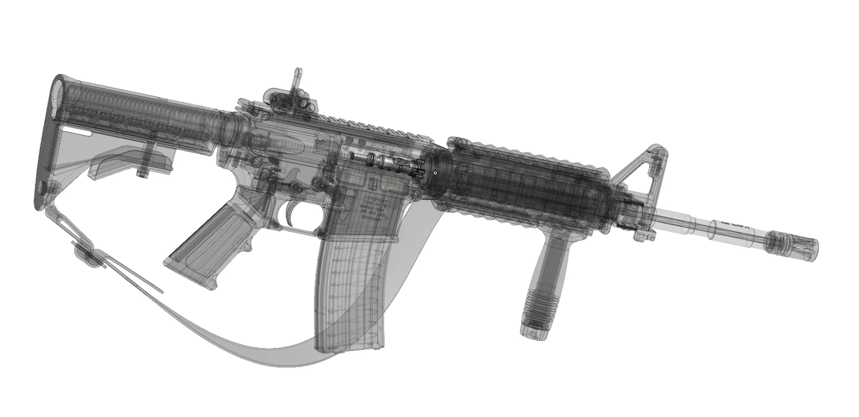 M4A1 internals